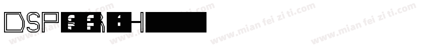 DSP_SiRin Hollow字体转换